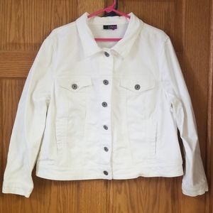 White LYS Jean Jacket
